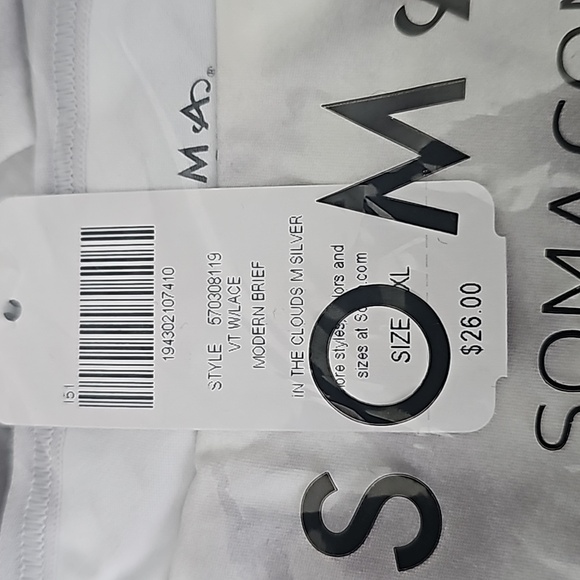 Soma Lace Modern Brief Panty XXL - Picture 2 of 3